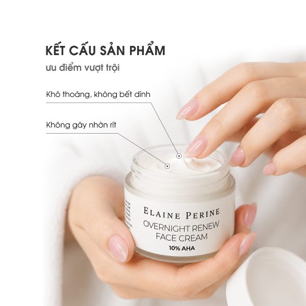 Cream 10% AHA, Glycolic, Lactic, Citric và Malic Acid