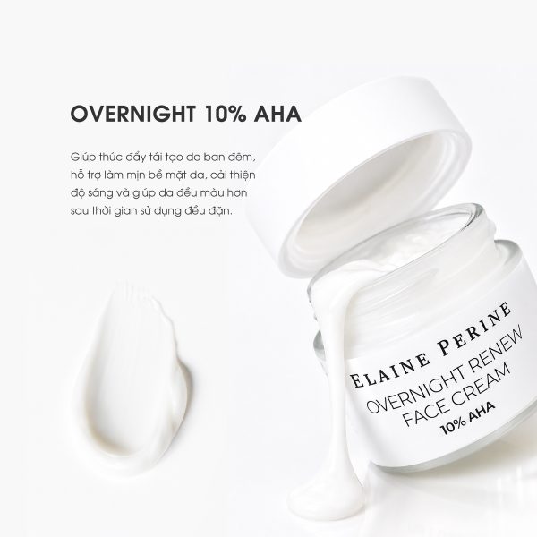Cream 10% AHA, Glycolic, Lactic, Citric và Malic Acid